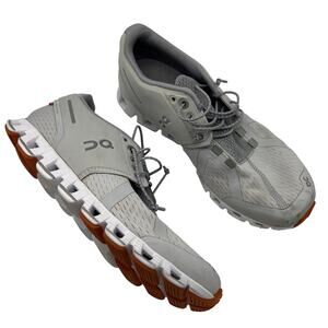 On Cloud 2.0 Shoes Women’s Running Sz 6.5 Gray White Swiss Engineering Sneakers